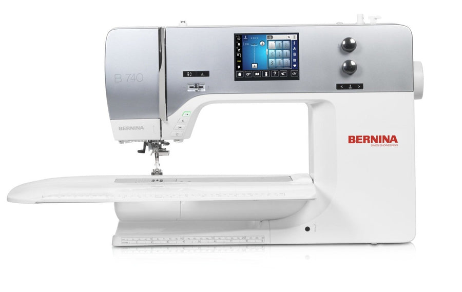 BERNINA 740 Sewing Machine with Dual Feed and 10