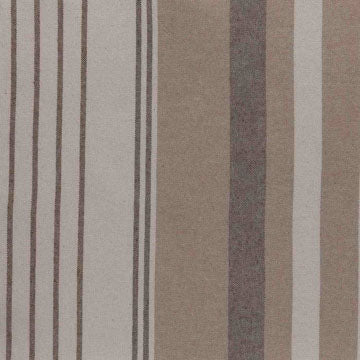 Katia: Basic Recycled Canvas Stripes- Pecan Pie (1/4 Yard)