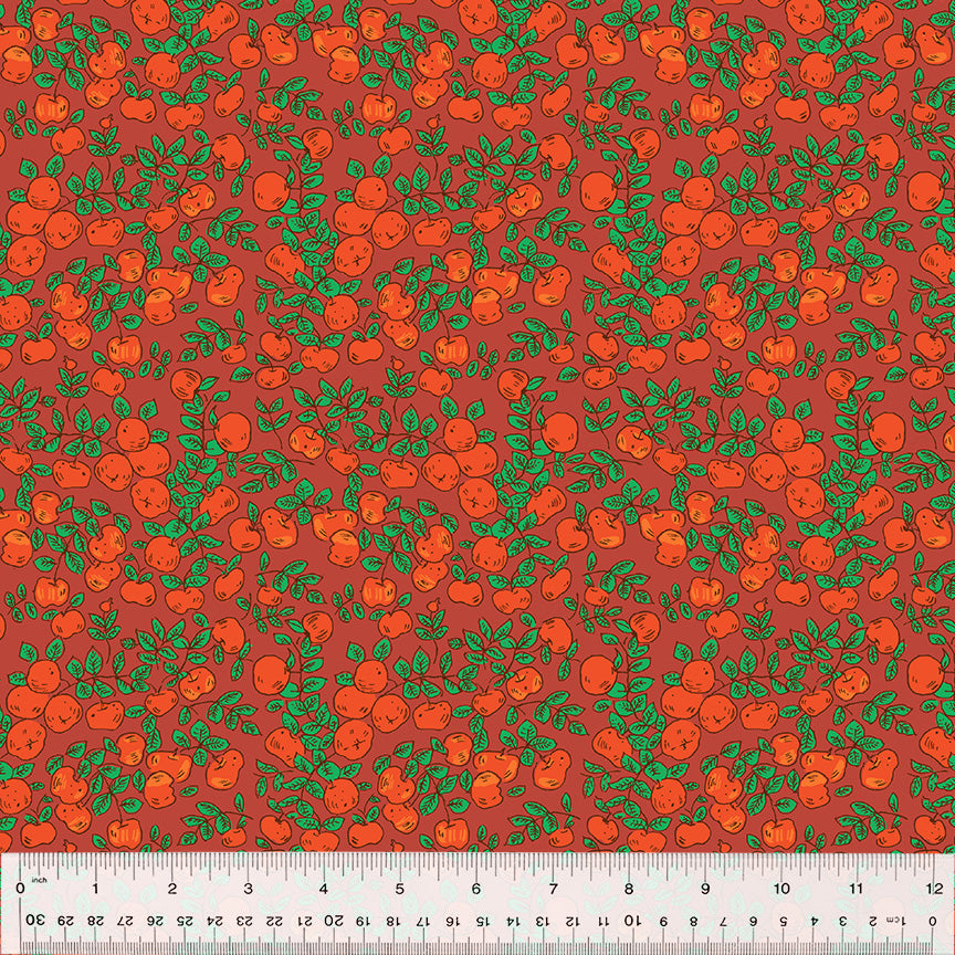 Forestburgh: Apples in Warm Red Forestburgh: Apples in Warm Red