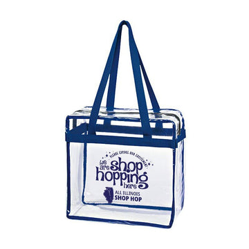 All Illinois Shop Hop Clear Tote