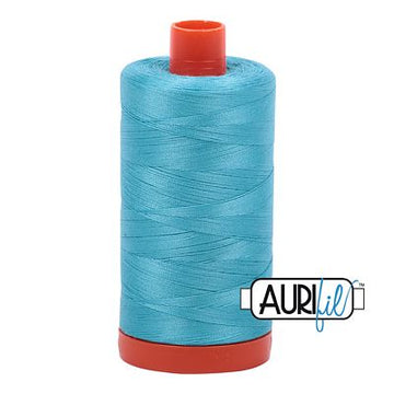 Aurifil Thread 50wt Bright Turquoise