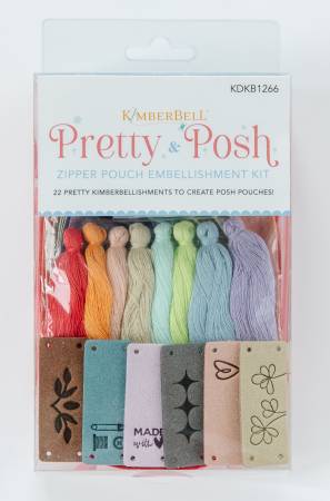 Kimberbell: Pretty & Posh Zipper Pouches Kit