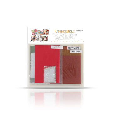 Kimberbell: Mini Quilts, v2: July-December Embellishment Kit