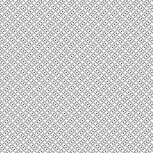 Amanda Murphy BOTANICA: Basketweave-White (1/4 Yard)