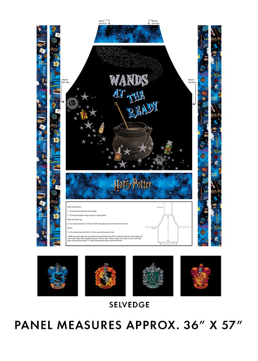 HARRY POTTER: Apron Panel