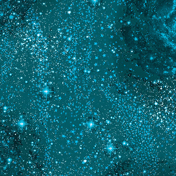 HARRY POTTER: Magic-Teal (1/4 Yard)