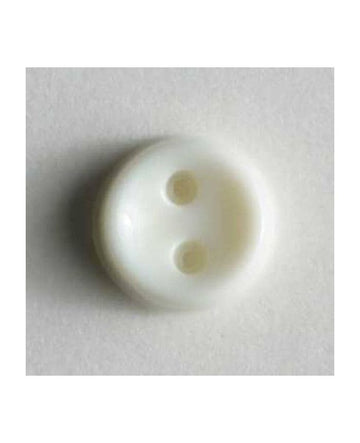 Doll Button: 7mm-White