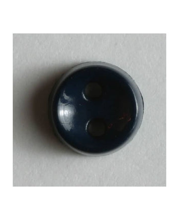 Doll Button: 7mm-Navy Blue