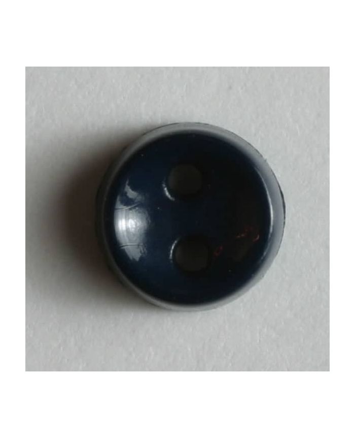 Doll Button: 7mm-Navy Blue