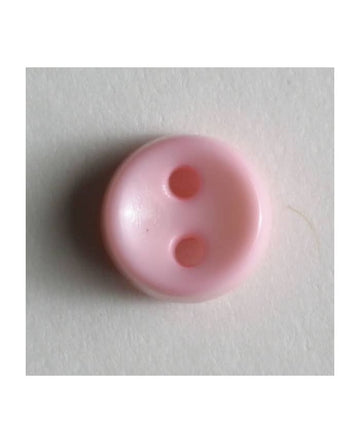 Doll Button: 7mm-Pink