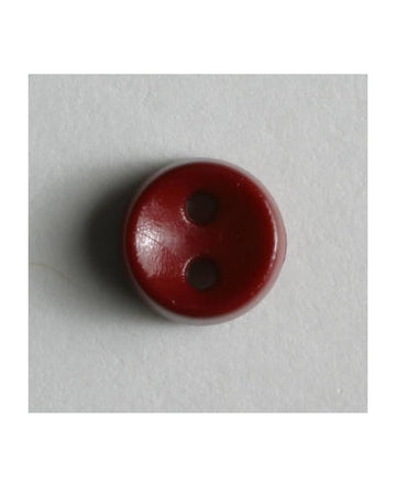Doll Button: 7mm-Dark Red