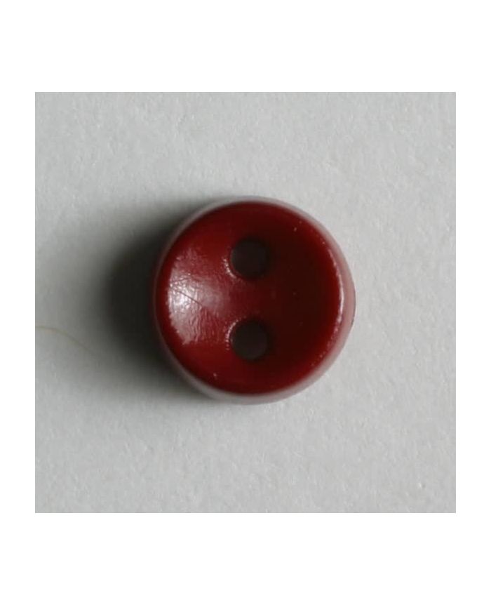 Doll Button: 7mm-Dark Red