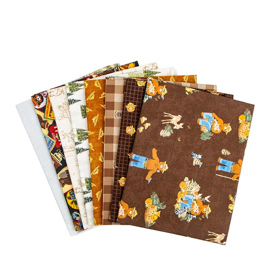 Friends of Smokey Bear: 1-Yard Bundle-Bark (8 pc)