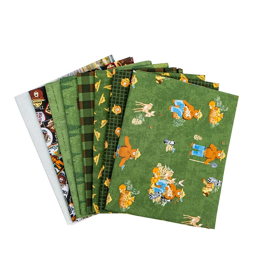 Friends of Smokey Bear: 1-Yard Bundle-Forest (8 pc)