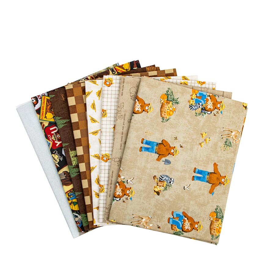 Friends of Smokey Bear: 1-Yard Bundle-Sand (8 pc)