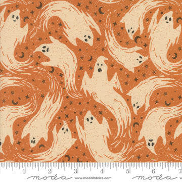HOME SWEET HAUNT: Ghostly Ghost-Pumpkin (1/4 Yard)