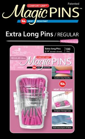 Magic Pins: Extra Long- Regular 100 pins