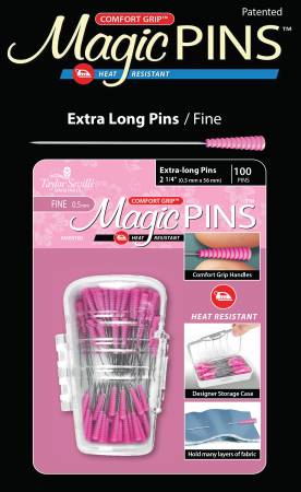 Magic Pins Extra Long Fine 2 1/4 in, 100 pins