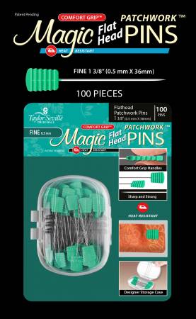 MAGIC PINS: Flathead Patchwork-Extra-Long Fine (100pc)