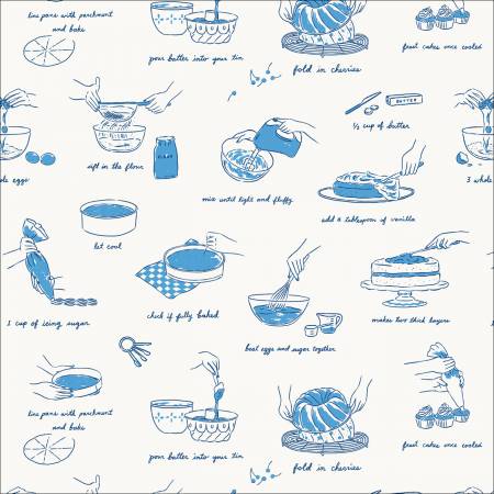 BUTTERCREAM: Baking Book (1/4 Yard)