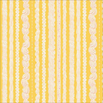 BUTTERCREAM: Buttercream Stripe (1/4 Yard)