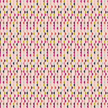 RETRO LIFE 2: Small Semi Circles (1/4 Yard)