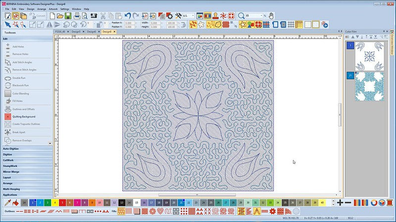 Time for Nine: Virtual BERNINA Embroidery Software Training 2024 Session