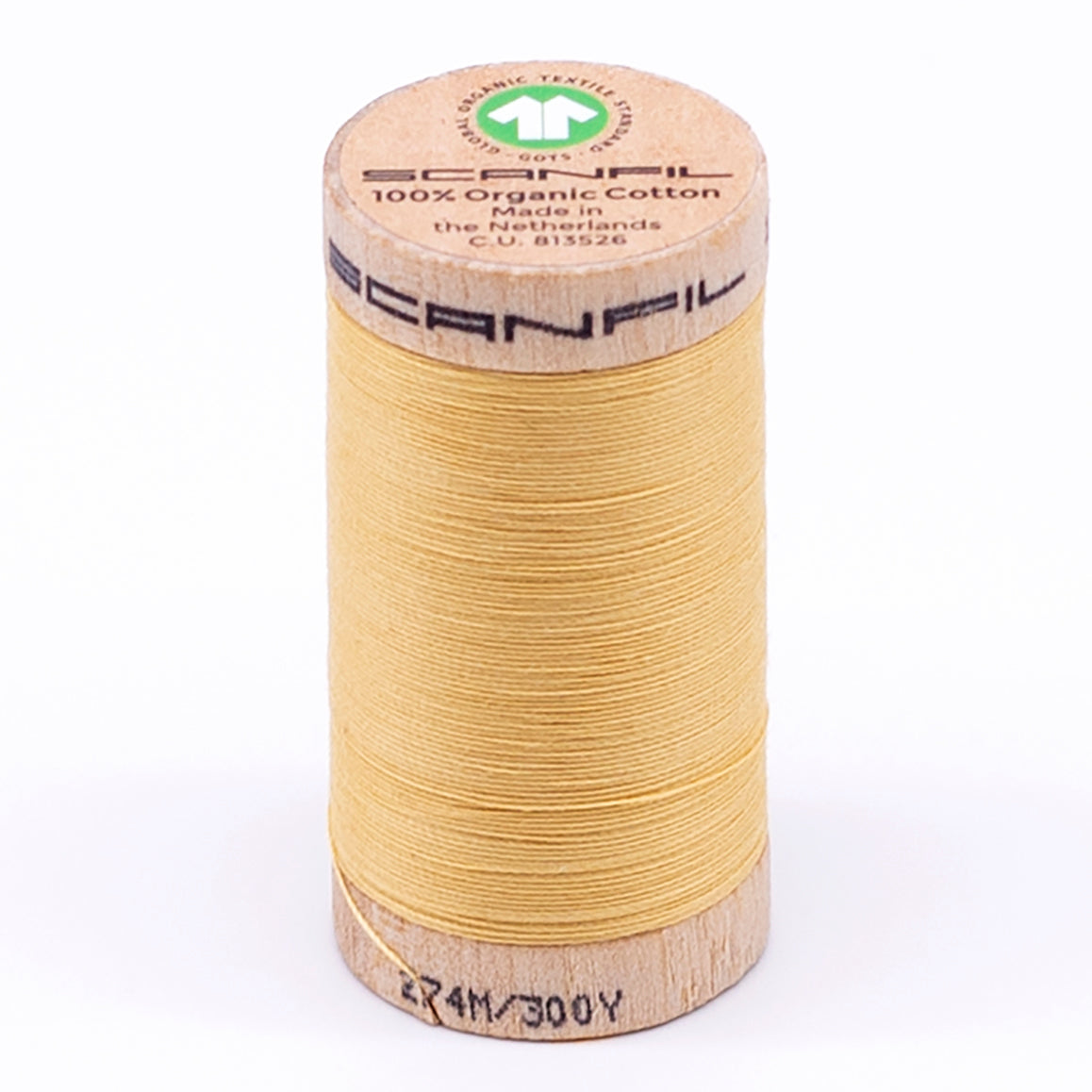 Scanfil Thread Scanfil: Organic Cotton Thread 30wt- Cornsilk 4802 – BERNINA of Naperville