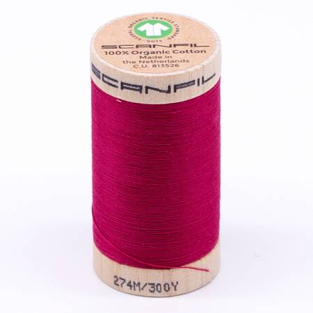 Scanfil: Organic Cotton Thread 30wt- Love Potion 4811