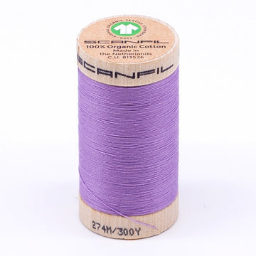 Scanfil: Organic Cotton Thread 30wt- Regal Orchid 4812