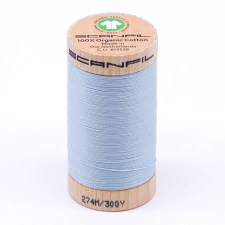 Scanfil: Organic Cotton Thread 30wt- Winter Sky 4814
