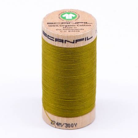 Scanfil: Organic Cotton Thread 30wt- Green Envy 4823