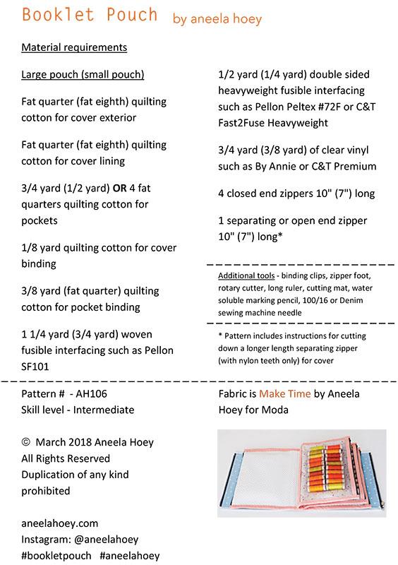 Aneela Hoey: Booklet Pouch Pattern – BERNINA of Naperville