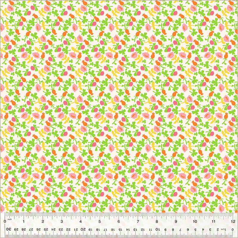 Heather Ross STUDIO EDIT: Calico-Pink (1/4 Yard)