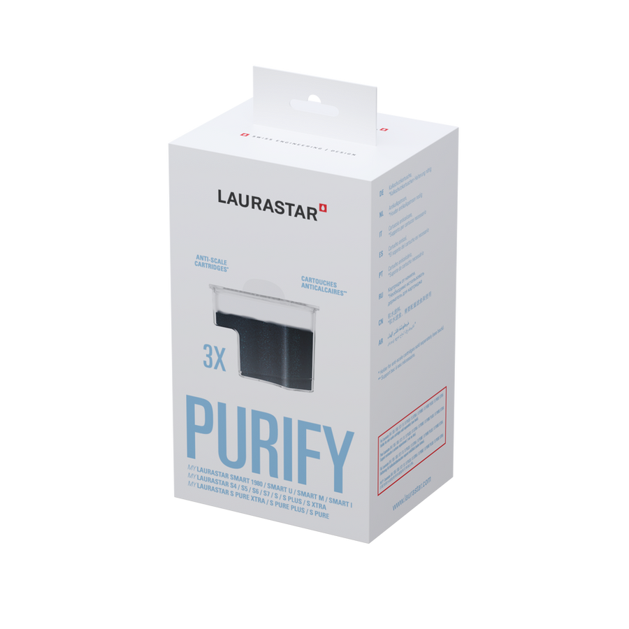 LAURASTAR Ant-Scale Water Filter Cartridges for Smart U/M/I