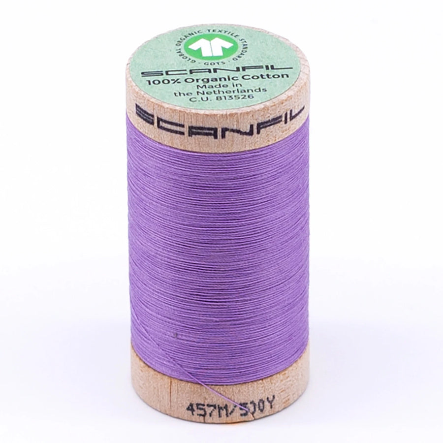 Scanfil: Organic Cotton Thread 50wt- Regal Orchid 4812