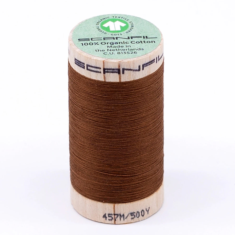 Scanfil: Organic Cotton Thread 50wt- Cathay Spice 4827