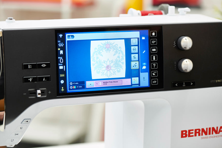 The B 990 and  790 PRO: Customize a creation with Ungroup, Shape Designer, Lettering and Buttonholes