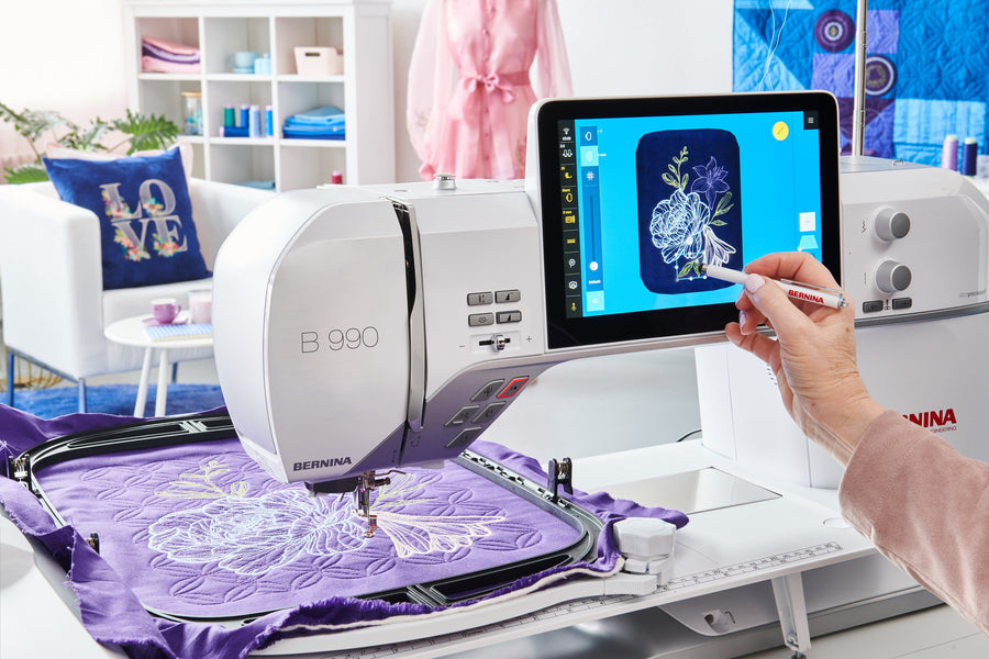 B 990: The Ultimate Embroidery Machine