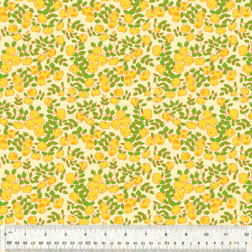 FORESTBURGH: Apples-Yellow (1/4 Yard)