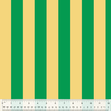 FORESTBURGH: Broadstripe-Green (1/4 Yard)