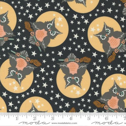 Owl O Ween: Owls-Midnight (1/4 Yard)