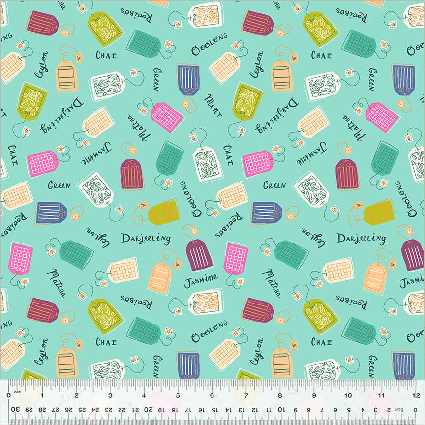 TEACUP: Take Your Pick-Celeste (1/4 Yard)