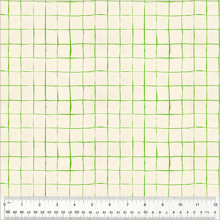 Heather Ross BY HAND: Drawn Plaid (1/4 Yard)