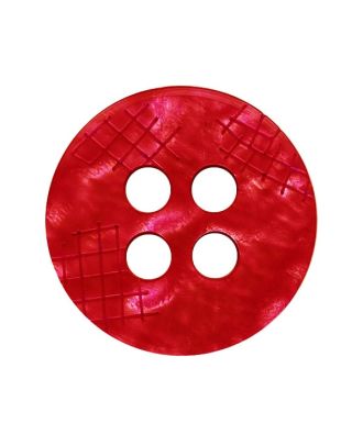 Round button 18mm-Red
