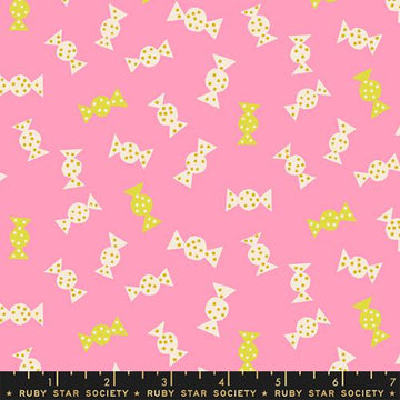 Sugar Cone: Candy- Flamingo (1/4 Yard)