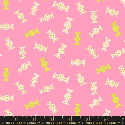 Ruby Star Society SUGAR CONE: Candy-Flamingo (1/4 Yard)