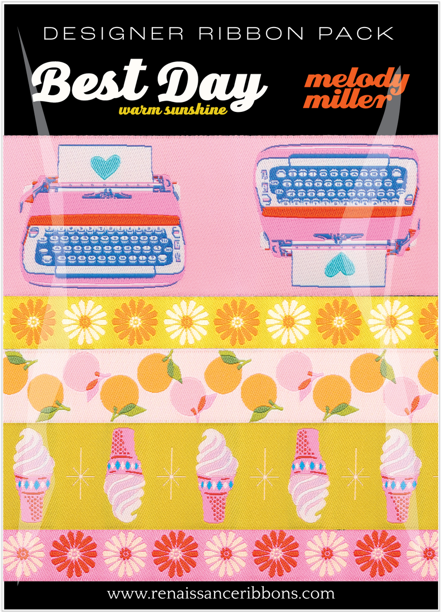Ruby Star Society: BEST DAY-Warm Sunshine Designer Ribbon Pack