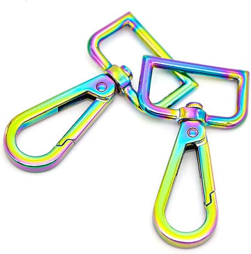 Rainbow Swivel Lobster Clasp
