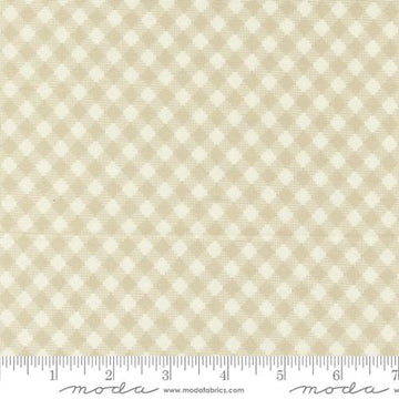 FRAMSTEAD: Bias Gingham-Linen (1/4 Yard)